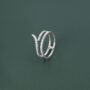Amira Gold Dual-Band Diamond Ring