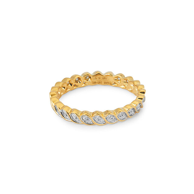 Amira Gold Eternal Love Bands Ring