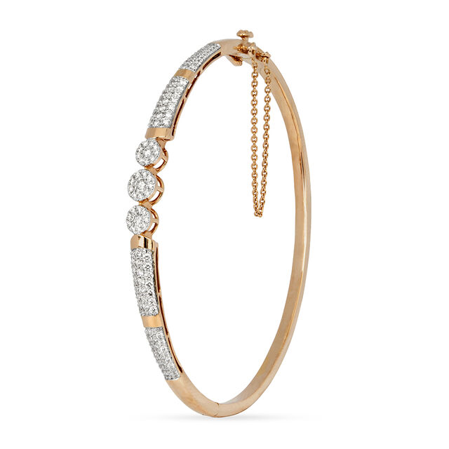 Amira Gold Tanishq 18KT Diamond Bangle for Women