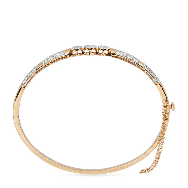 Amira Gold Tanishq 18KT Diamond Bangle for Women - Image 3
