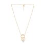 Amira Gold Tanishq 18KT Diamond Pendant with Chain for Women