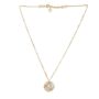 Amira Gold Oval Diamond Ring Pendant