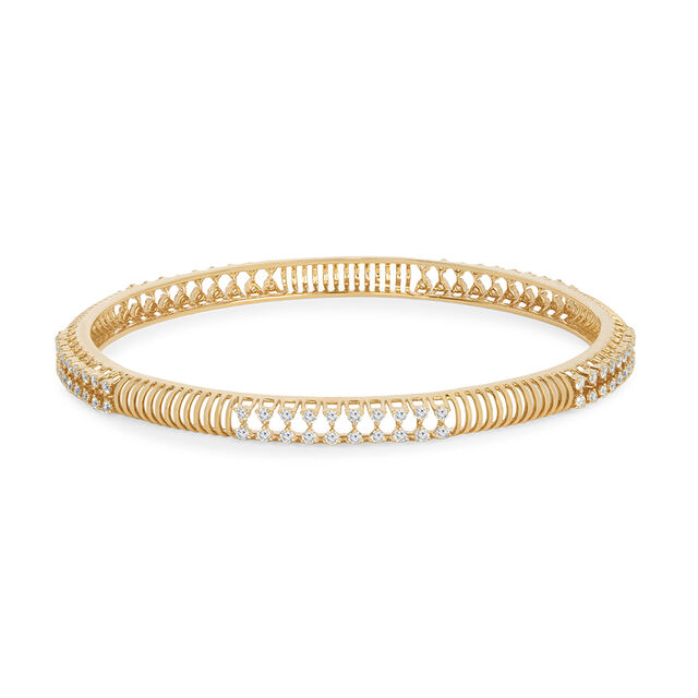 Amira Gold Tanishq 18KT Diamond Bangle for Women
