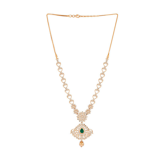 Amira Gold Tanishq 18KT Diamond Necklace for Women