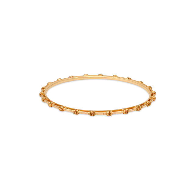 Amira Gold Tanishq 22 KT Gold Bangle for Women - Image 1