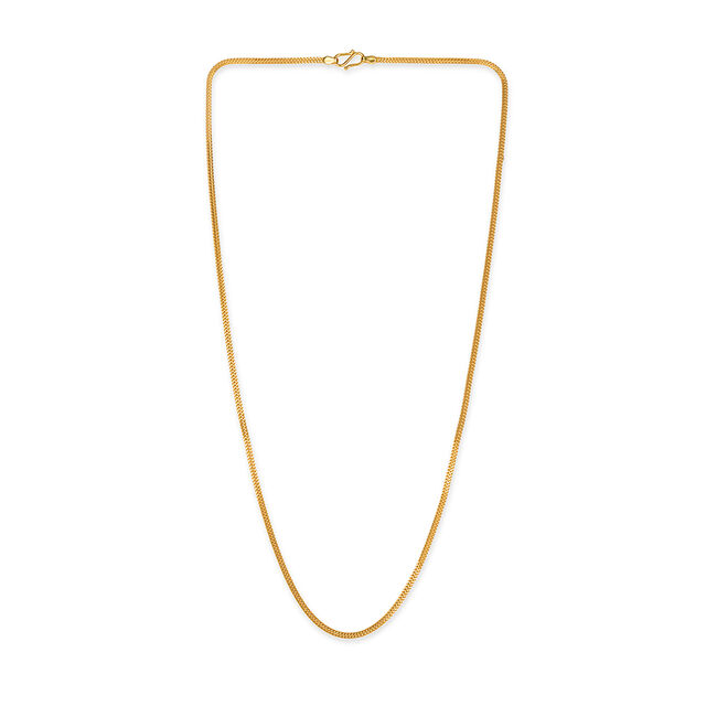 Amira Gold Tanishq 22KT Gold Chain for Women