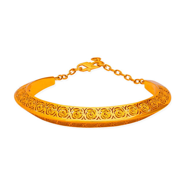 Amira Gold Tanishq 22 KT Gold Bangle for Women
