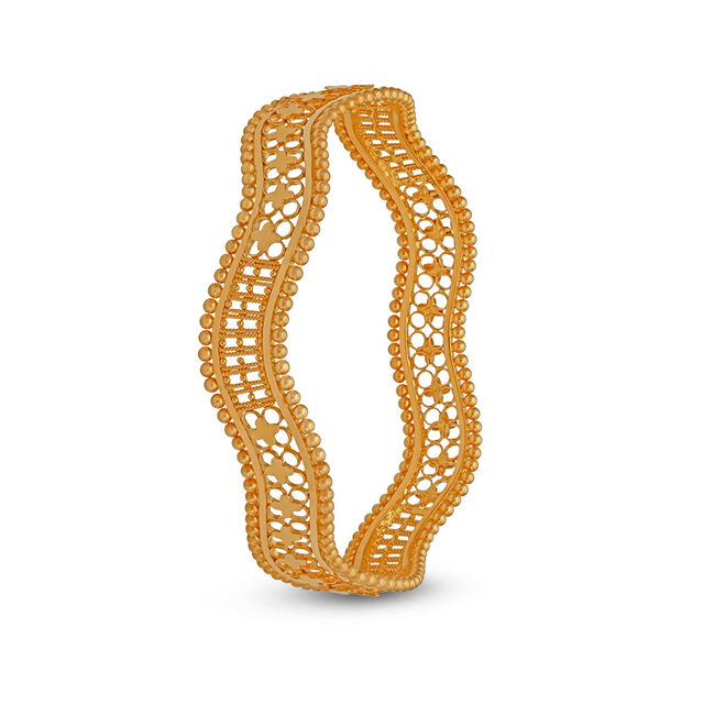 Amira Gold Tanishq 22 KT Gold Bangle for Women