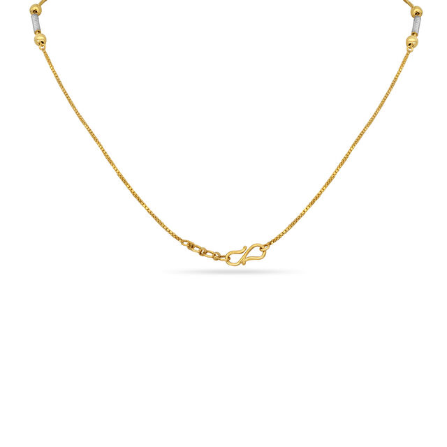 Amira Gold Tanishq 22KT Gold Chain for Women