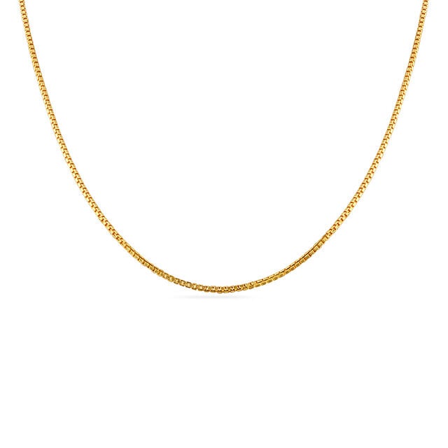 Amira Gold Tanishq 22KT Gold Chain for Women - Image 2
