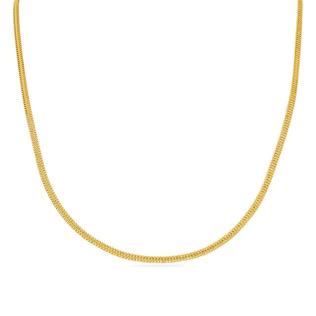 Amira Gold Tanishq 22KT Gold Chain for Women
