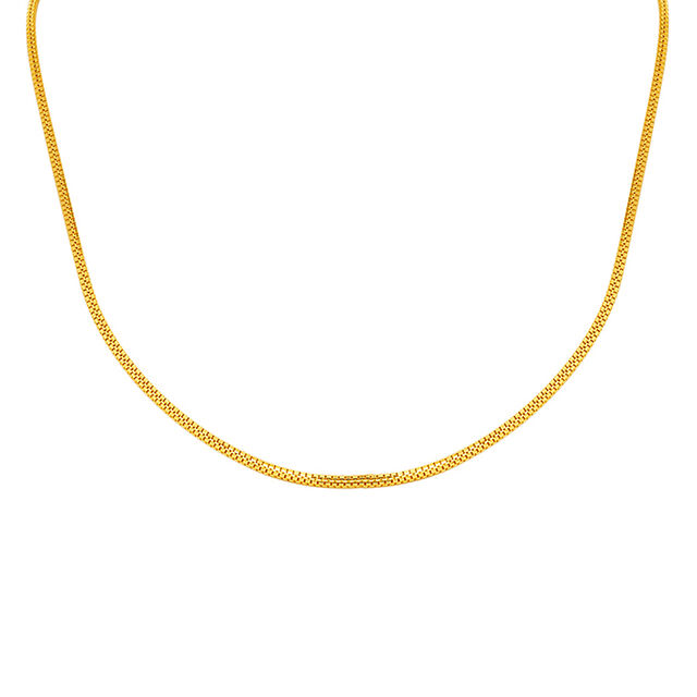 Amira Gold Tanishq 22KT Gold Chain for Women