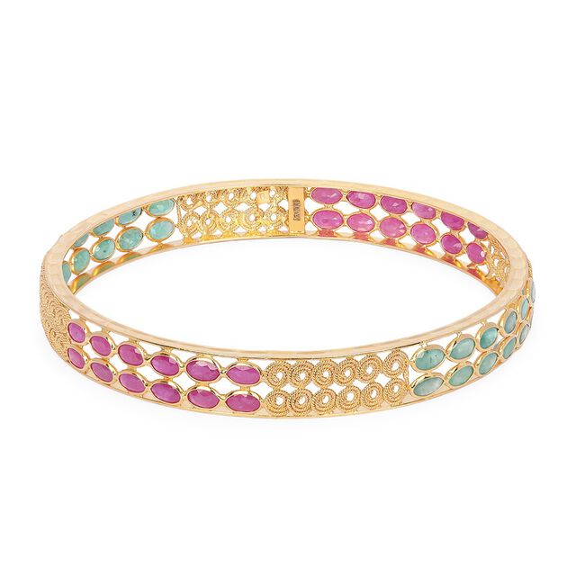 Amira Gold Tanishq 22KT Gold Bangle for Women