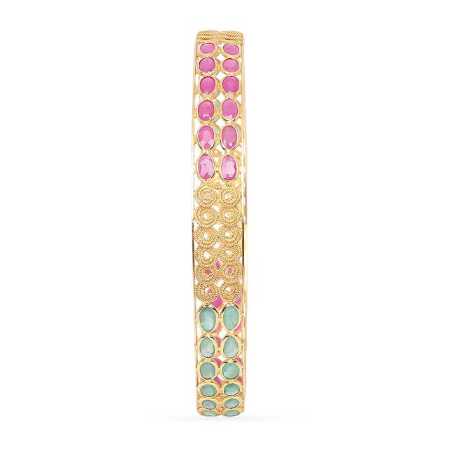 Amira Gold Tanishq 22KT Gold Bangle for Women - Image 5