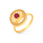 Amira Gold — Uncut Diamond Ring