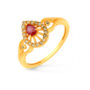 Amira Gold — Uncut Diamond Ring