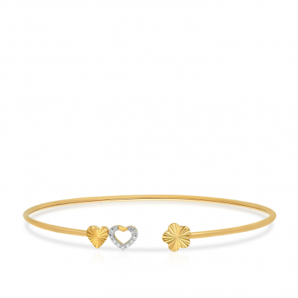 Amira Gold — Diamond Bangle