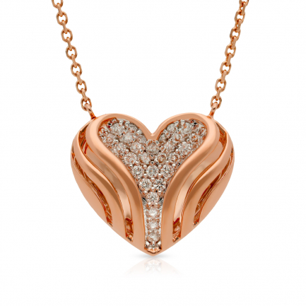 Amira Gold — Diamond Pendant