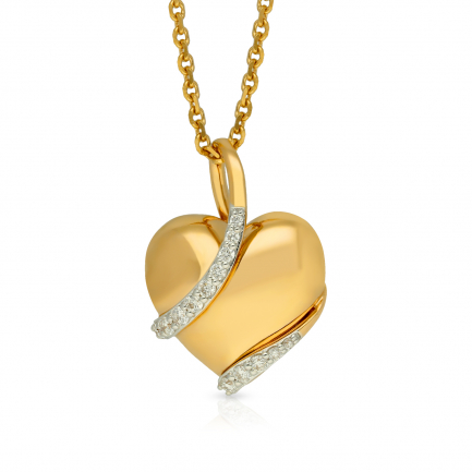 Amira Gold — Diamond Pendant