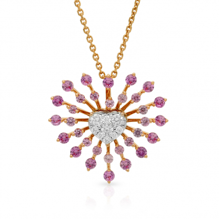 Amira Gold — Diamond Pendant
