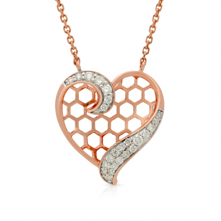 Amira Gold — Diamond Pendant