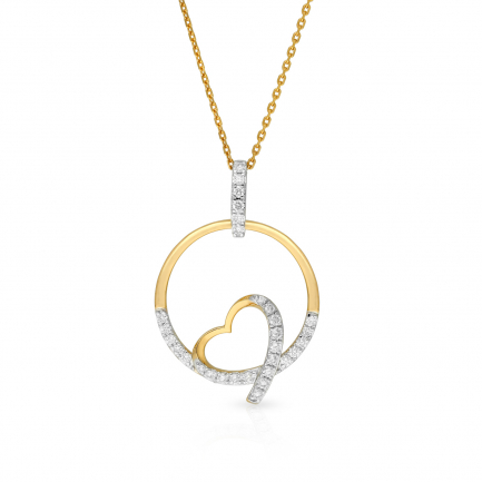 Amira Gold — Diamond Pendant