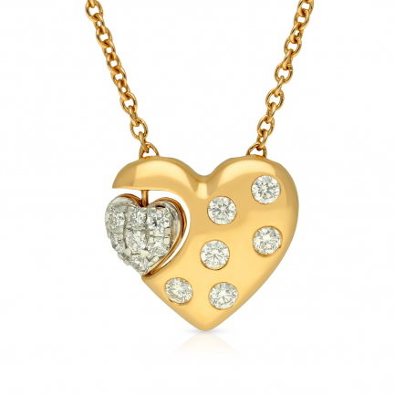 Amira Gold — Diamond Pendant