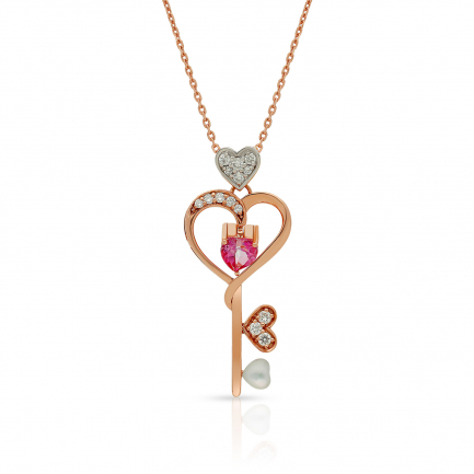 Amira Gold — Diamond Pendant