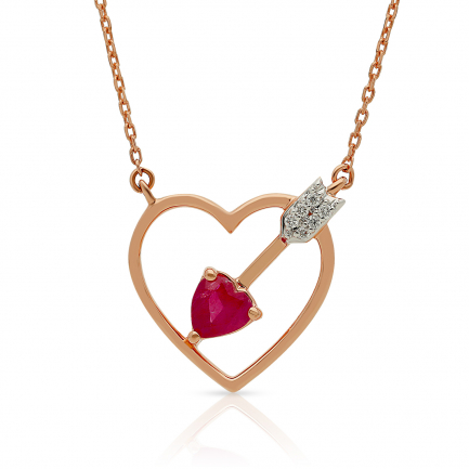Amira Gold — Diamond Pendant