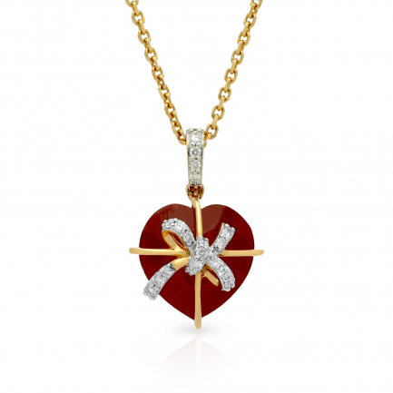 Amira Gold — Diamond Pendant