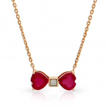 Amira Gold — Diamond Pendant