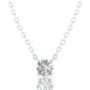 Amira Gold — Certified Diamond Solitaire Necklace