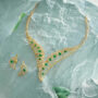 Amira Gold — Uncut Diamond Necklace Set