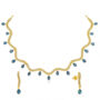 Amira Gold — Uncut Diamond Necklace Set