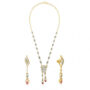 Amira Gold — Uncut Diamond Necklace Set