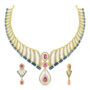 Amira Gold — Uncut Diamond Necklace Set