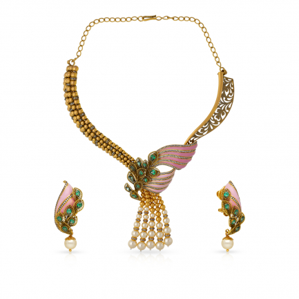 Amira Gold — Gold Necklace Set