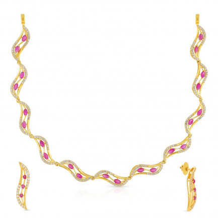 Amira Gold — Gemstone Necklace Set