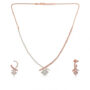 Amira Gold — Diamond Necklace Set