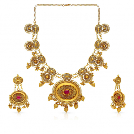 Amira Gold — Gold Necklace Set