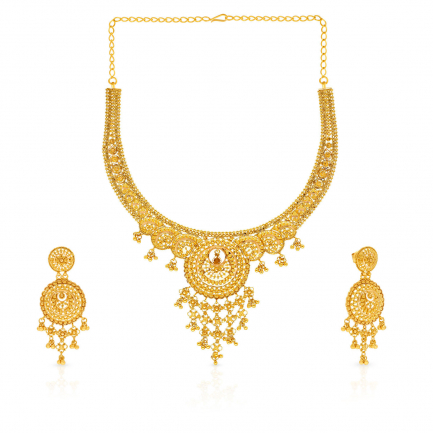 Amira Gold — Gold Necklace Set