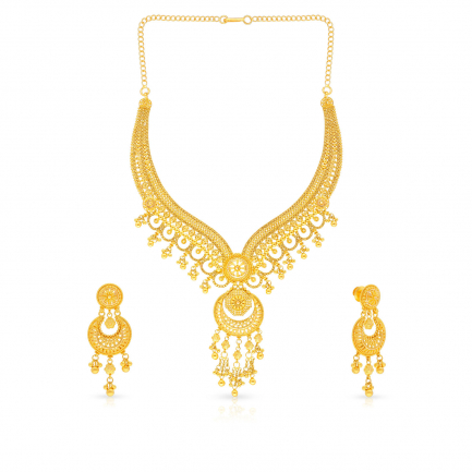 Amira Gold — Gold Necklace Set