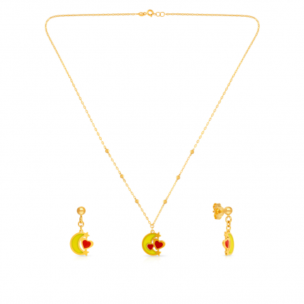 Amira Gold — Gold Necklace Set