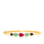 Amira Gold — Gemstone Bangle