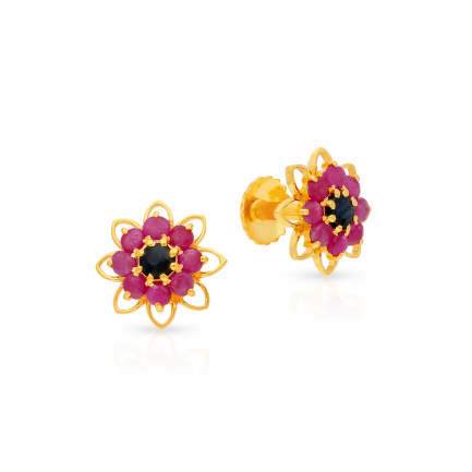 Amira Gold — Gemstone Earring