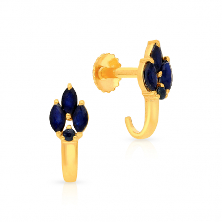 Amira Gold — Gemstone Earring