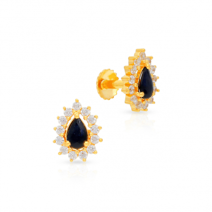 Amira Gold — Gemstone Earring