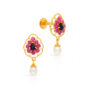 Amira Gold — Gemstone Earring