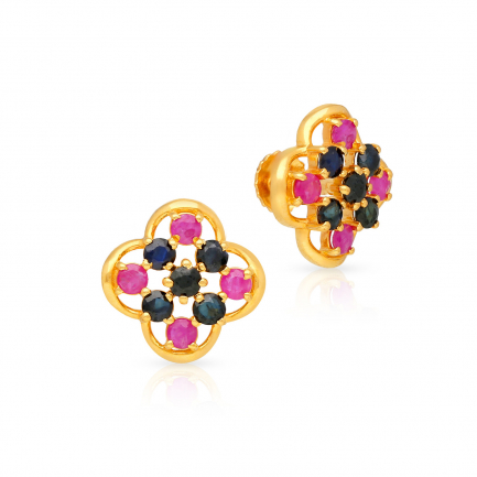 Amira Gold — Gemstone Earring