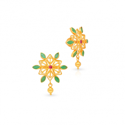Amira Gold — Gemstone Earring